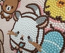 丁寧仕上げ✨ダイヤモンドアートの制作代行いたします 丁寧な手仕事でお届け✨忙しいあなたに代わり制作いたします！ イメージ2