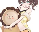 1枚絵を描きます オリジナルキャラクターの1枚絵を描いて欲しい方に イメージ1