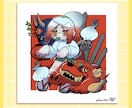 グッズの見栄えバツグンなイラスト描きます サムネイルや動画配信やSNS活動にも使えます イメージ7