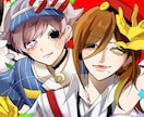 等身一枚絵を描きます 動画やSNSに使用が可能です。 イメージ3