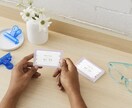 暖かい気持ちになれる名刺作成承ります やわらかい色味のお花デザインの名刺です イメージ4