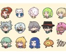 ちみ絵アイコン描きます ふんわりシンプルなデフォルメ絵のアイコンはいかがですか？ イメージ3