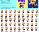 RPGツクール用ドット絵キャラクター制作します RPGツクール公式DLC制作歴約9年ドット絵師です。 イメージ2