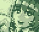 昔の携帯ゲーム機風ドット絵で似顔絵を描きます 昔遊んでたあの頃のゲームのグラフィックを再現？(プラン④) イメージ9