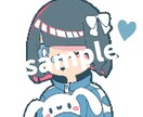 可愛いイラスト描きます どこにでもいる絵描きですがお役に立てると嬉しいです!! イメージ1