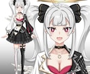 IRIAM用立ち絵イラスト描きます キャラクターデザイン料も込み！修正回数無制限！ イメージ2