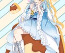 ラフ修正何度でも◎！目を引く1枚絵描きます VTuber様や歌ってみた、グッズイラスト等にお使いできます イメージ8