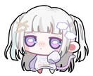 ゆるめミニキャラを制作します SNS用アイコン、グッズ等におすすめです✎೯ イメージ3
