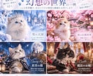 愛するペットを物語の主人公に｜AI動画を制作します 大切な“うちの子”を、現実では撮れない特別な世界へ。 イメージ3