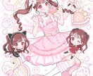 フラスタ・生誕Tシャツ等かわいいイラスト描きます 大切な人へ、イラストで想いを伝えてみませんか？ イメージ5