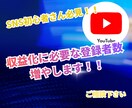 チャンネル登録者増やします 収益化に必要な登録者を100人～増やします即レス、即日対応 イメージ1