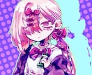 SNS用のアイコン・ヘッダーイラスト描きます Twitter・Youtubeに！ポップなイラスト得意です イメージ1