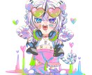 SDキャラのイラスト作成します SNSのアイコン等におすすめのSDキャライラストを作成します イメージ2