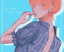 SNS用アイコンイラスト制作します 儚くて綺麗な男の子や暗めの絵を描くのが得意です イメージ5