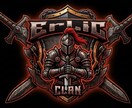 ゲーム実況に！本格ゲーミングロゴを制作します 本格的なゲーミングロゴを制作いたします！ イメージ2
