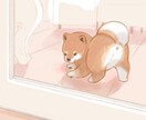 ほんわか動物のイラストお描きします 大切な家族のペット、好きな動物をアイコンやホーム画面に! イメージ3