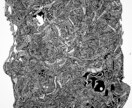 独自の手法で創造画仕上げます 独自の手法、描き方による創造、空想画を描きます イメージ1