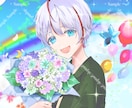 ご要望に合わせて色んなイラスト描きます 一枚絵、配信用イラスト歌ってみたなど。女の子も男の子もOK イメージ8