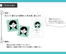 名刺・SNSのアイコンに！シンプルな似顔絵描きます 写真と名前を送るだけ！プレゼントにもオススメ✴︎ イメージ4