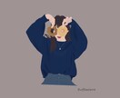 お気に入りのお写真をイラストにします SNSや LINEのアイコンに最適♪ イメージ1