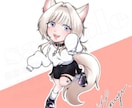 商用OK！SNSアイコン・配信用ミニキャラ描きます Vtuber・配信者さん歓迎！シンプルポップなミニキャラ イメージ3