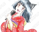 サムネや動画内使用//女の子イラスト描きます 8月末までにご注文で半額！12000円→6000円！！ イメージ6