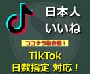 TikTokの日本人いいねが増えるよう宣伝します +100いいね★オプションでゆっくり可★拡散・日本 イメージ1