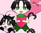 お得な価格！可愛いイラストなど描きます SDキャラ、単体絵、歌みたなど描けます〜！ イメージ5