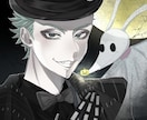 アイコン等…胸から上のイラストを描きます 等身高めのイラストです。喜んでいただけたら嬉しいです。 イメージ2
