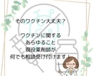 新型コロナワクチンについての相談のります 病院、大規模接種会場にてワクチン業務に従事しております。 イメージ1