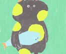 可愛い動物デジタルアートを作ります かわいくアーティスティックな動物絵を描きます！ イメージ3