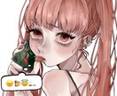 アイコン描きます 色々なアイコンに使用できるようなイラスト描きます イメージ3