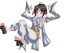 女の子の好きなキャラオリジナルのキャラ描きます 女の子と足裏や脇、腹筋などのフェチも描けます イメージ2