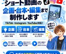 ショート動画の企画・台本・編集まで制作します TikTok・Instagram・Youtube対応します！ イメージ1