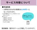 あなたの課題を動画で解決します あなたにカスタマイズした動画をご提供します。 イメージ4