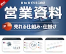 法人向け営業提案資料の作成を代行します 集客・B2B営業のプロが売れる仕組み・仕掛け作りをお手伝い イメージ1