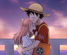 立ち絵や夢絵など描きます！原作寄りの絵柄も描けます 『このアニメの絵柄でキャラクターを描いて欲しい』という方に！ イメージ5