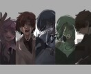 MV用イラスト作成します 商業利用・新規絵OK！歌割りに合わせた複数枚の納品も イメージ2