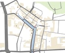 イラレでチラシ用の地図作成します 見やすい、わかりやすい地図で集客しよう！ イメージ1