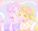 アイコンやヘッダー制作します オリジナルキャラをかわいくお書きします！ イメージ1