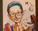 カラー表紙のような似顔絵、お届けします！ます 普通の似顔絵とはちょっと違う、命を吹き込んだ似顔絵です！ イメージ2