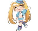 SDイラストを描きます あなたのキャラクターをポップに！ イメージ1