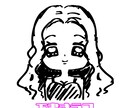 きらきらかわいいデフォルメアイコン描きます きらきらお目のかわいいデフォルメアイコン！ イメージ4