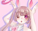 オリジナルキャラクターのアイコン描きます 女の子を描くのに特化しました！！！ イメージ5