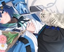透明感ある綺麗なイラスト描きます MV、サムネイル、グッズ、個人鑑賞等に！ イメージ5