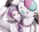 一枚絵や立ち絵など、イラストお描きします 若い男性、若い女性、お任せください！ イメージ10