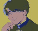 闇を感じるアイコン作成します ちょっとレトロで、暗い、闇を感じるイラストを描かせて頂きます イメージ3