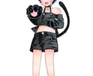 立ち絵イラスト描きます あなただけのオリジナルキャラで配信を華やかに! イメージ5