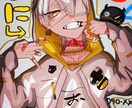 闇可愛いメンヘラチックなイラストを描きます SNSアイコンヘッダーや動画内イラストなど イメージ3