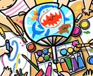 ささっとシンプルイラスト描きます アイコン、挿絵などにご利用ください イメージ4